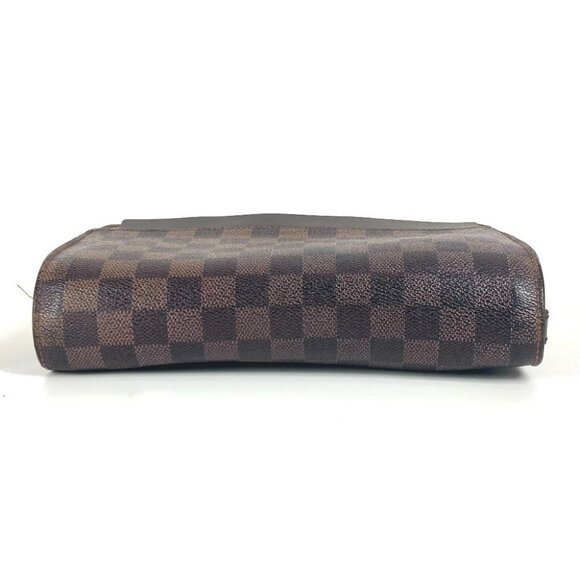 LOUIS VUITTON N51993 Damier Saint Louis Clutch bag pouch with strap Canvas Ebene - Picture 6 of 15
